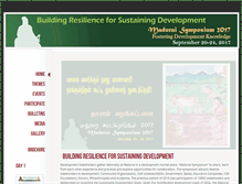 Tablet Screenshot of maduraisymposium.net